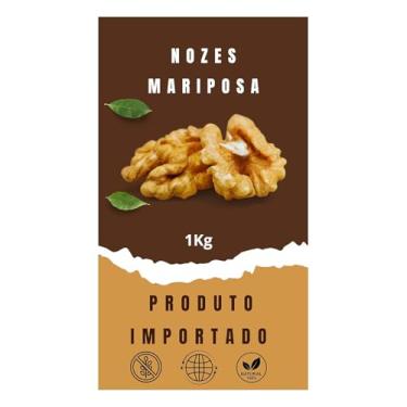 Imagem de Nozes Mariposa Extra Light Importado – Pct 1KG