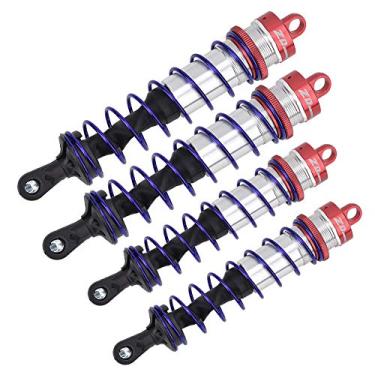 Imagem de AYNEFY Amortecedor de Choque Ajustável da Pressão de óleo do Metal para Carros Rc Dianteiro Traseiro Compatível Com Jlb Hsp Dhk Redcat 120mm 143mm (#1)