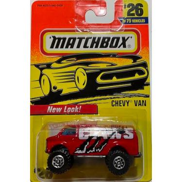 Imagem de matchbox red chevy van 26 1996