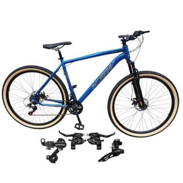 Imagem de Bicicleta Ksw Xlt Aro 29 21v Freios Mecanicos Cambios Shimano Mais Tro