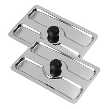 Imagem de Bread Maker Lid Toaster Breakfast Maker Stainless Steel Toaster Lid Knob Handle Long Use