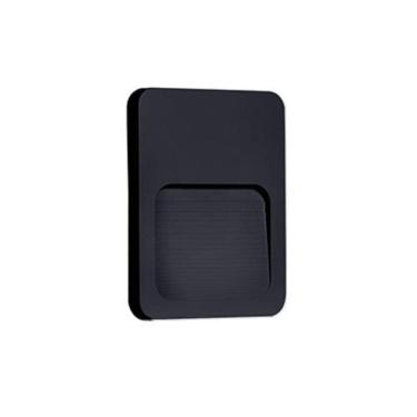 Imagem de Balizador Led Nordecor Donni Sobrepor 2028 - Preta 2W Ip20