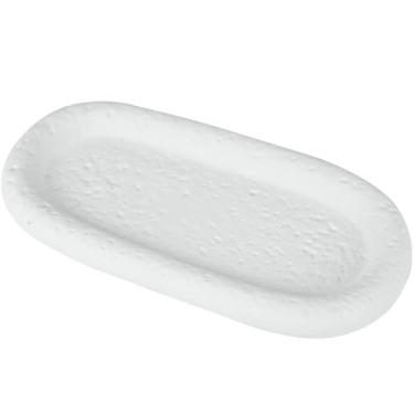 Imagem de Bandeja de travertino natural para organizador de cômoda, chaveiro, organizador de cimento, bandeja decorativa para quarto, penteadeira, sala de estar