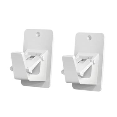 Imagem de Baoblaze Suportes para varão de cortina (2 peças) - Fáceis de instalar, resistentes e ideais para banheiros, apartamentos e hotéis.