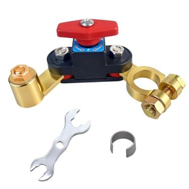 Imagem de Interruptor de corte de energia de bateria de carro, transmissão estável de cobre puro ajustável, alta condutividade, interruptor de desconexão de 12 V a 24 V, interruptores de carro inteligentes para