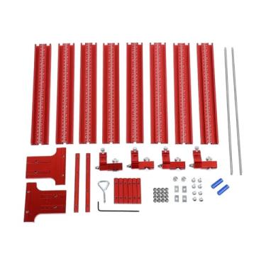 Imagem de Trilho guia de serra, trilho de guia de serra de liga de alumínio, kit de ferramentas universal paralelo para ferramentas elétricas de marcenaria, acessórios de ferramentas elétricas outros acessórios de ferramentas elétricas