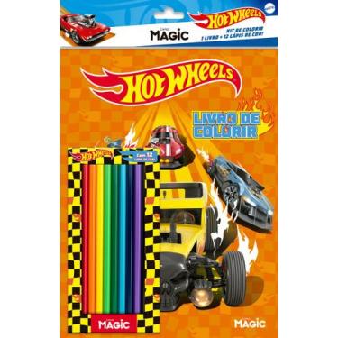 Imagem de Livro - Hot Wheels - Livro de colorir