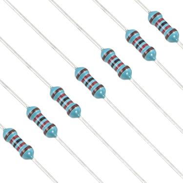 Imagem de YOKIVE Resistor de 100 peças de 12K Ohm, 1/4W (0,25W) Resistor fixo de filme de metal, resistores de tolerância +/-1%, certificado ROHS