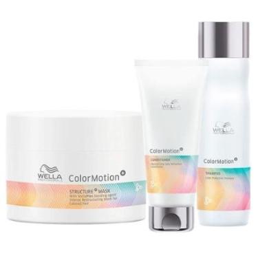 Imagem de Wella Professionals Color Motion Kit – Shampoo + Condicionador + Máscara Kit-Unissex