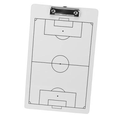Imagem de SPYMINNPOO Placa Seca do Apagamento do Futebol, Acessórios Fáceis Equipamento da Prancheta Futebol Pvc Desenho Dupla Face para a Demonstração da Estratégia Treinamento de