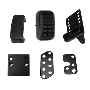 Imagem de ZJchao Extensor de Pedal, Freio Ajustável Em Liga de Alumínio e Extensão do Acelerador Com Capa de Borracha Deslizante, para a Maioria Dos Veículos