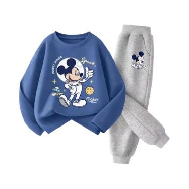 Imagem de Conjunto De Agasalho Infantil Disney Mickey Para Meninos E Meninas, Ou