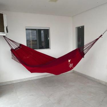 Imagem de Rede De Descanso Dormir Reforçada Grande Casal Sol A Sol Bordada De Va