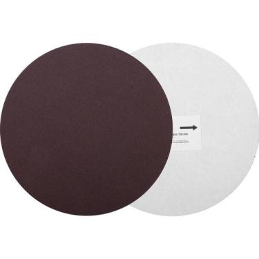 Imagem de Disco de Lixa c/ Costado em Pluma 150mm G80 10 peças Vonder