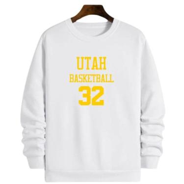 Imagem de Blusa Moletom Gola Basquete Utah Basketball número 32 - Loja Click Cam