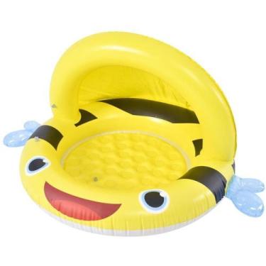 Imagem de Piscina Inflável Abelhinha 35L com Proteção Solar UV para Bebês