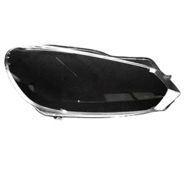 Imagem de Abajur transparente farol escudo dianteiro do carro lente capas Compatível com vw golf 6 mk6 gti r 2010-2014(Right)