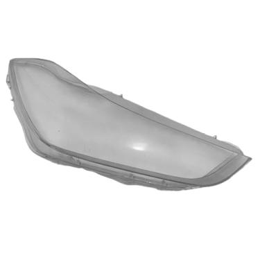 Imagem de Compatível com maserati ghibli 2014 2015 2016 2017 2018 2019 2020 escudo do farol do carro abajur transparente capa lente(Right Side)