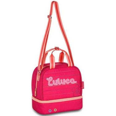 Imagem de Lancheira Térmica Dupla Em Nylon Oficial Luluca Lu24613 - Clio