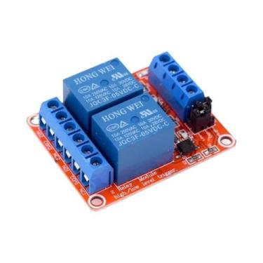 Imagem de Módulo De Relé De Gatilho De Nível Alto E Baixo 1 2 4 8 Canais 5V 12V 