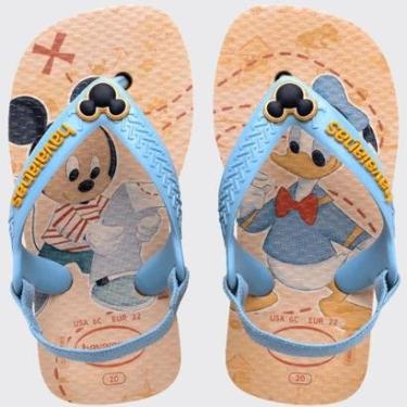 Imagem de Chinelo Infantil Meninos de Dedo Casual Havaianas Baby Disney Clas FC 4137007-Masculino