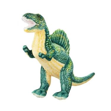 Imagem de Dinossauro Verde Espinossauro Realista 43cm Pelúcia - Fofy Toys