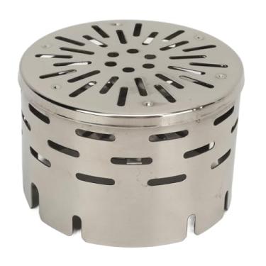 Imagem de Ainoli acampamento aquecedor fogão capa de aço inoxidável eficiente seguro ao ar livre fogão aquecimento capa para brs 6 11 15 53 56 fogão