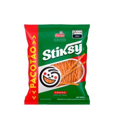Imagem de Salgadinho Stiksy Assado Elma Chips  160g