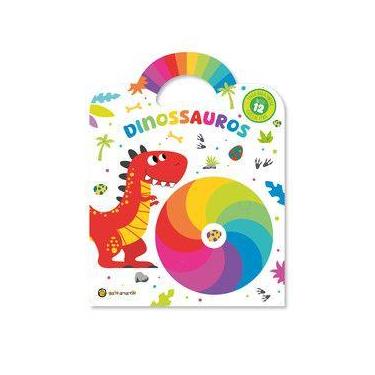 Imagem de Cata-Vento Colorido - Dinossauros - Gato Amarelo