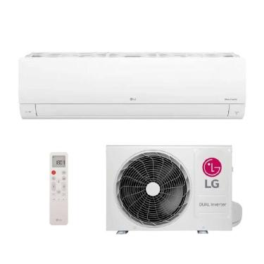 Imagem de Ar Condicionado Split Hi Wall Inverter LG Dual Voice AI 12.000 Btus Frio 220V R-32