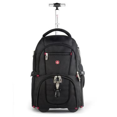 Imagem de Mochila de Rodinhas Crossgear Executiva Grande Espaçosa Masculina-Masculino