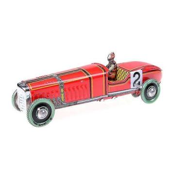 Imagem de Brinquedo modelo de carro de corrida Beitong Vintage Red Win - Gloome 