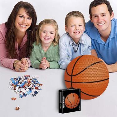 Imagem de Quebra-cabeça redondo de 1000 peças para adultos e crianças com mais d