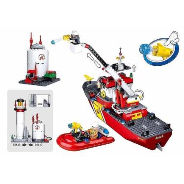 Imagem de Blocos de construção Sluban City Fire Truck Hero Firetruck Car