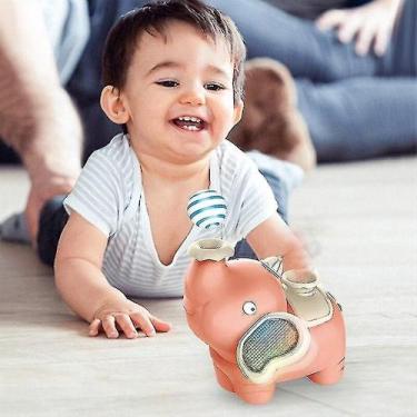 Imagem de Brinquedo de caminhada Elephant Blowing Ball Sprayer Levitation Pink -