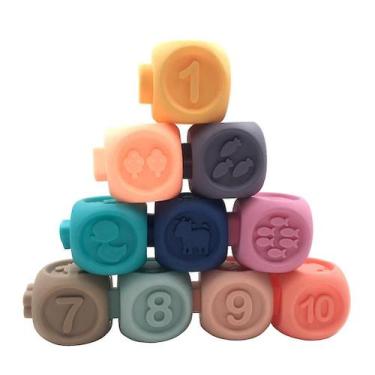 Imagem de Baby Stacking Toy Set Number Cognitive Plaything - Gloome Store