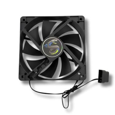 Imagem de Cooler Fan Snaker Black 120mm 12v Preto - FC1225