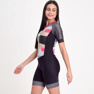 Imagem de Macaquinho Ciclismo Feminino Marcio May Sport Town-Feminino