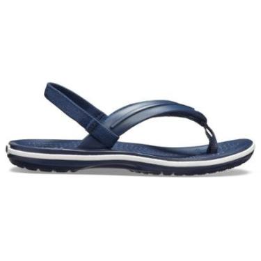 Imagem de Chinelo crocs crocband strap flip navy-Unissex