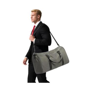 Imagem de Bolsa De Viagem Masculina Conversível Para Roupas, Mala De Fim De Sema