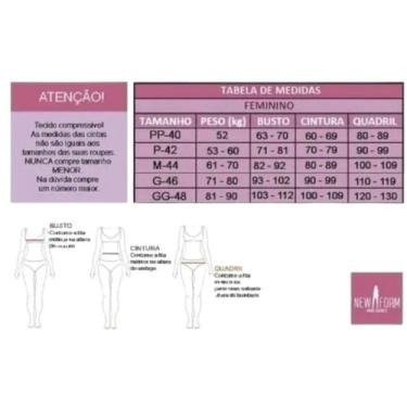 Imagem de Corselet modelador cinturita 15 barbatanas corretor postural new form,