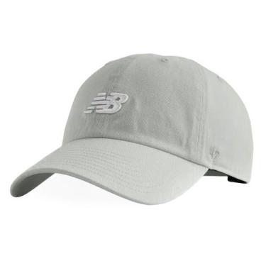 Imagem de Boné Unissex New Balance 6 Panel Core Cinza, Cinza, Único