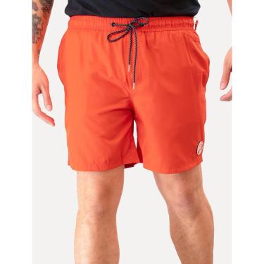 Imagem de Short Original Penguin Masculino D'Água Basic Patch Laranja-Masculino