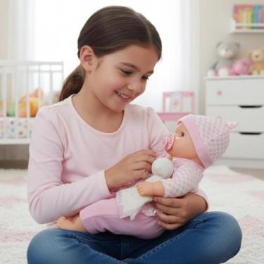 Imagem de Boneca Realista Lexy Faz Xixix Day Luna Criança Com Pijaminha