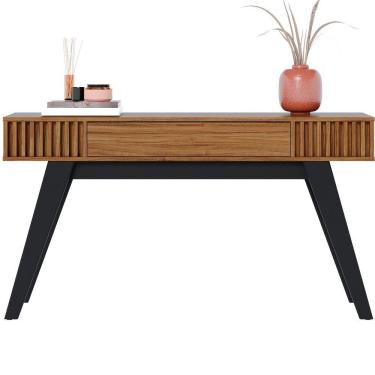 Imagem de Aparador Para Sala 136 Cm Com Gaveta Riv1525 Noce Milano Clb Noce Milano