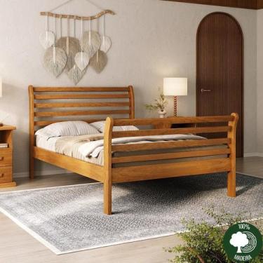 Imagem de Cama Gondola queen madeira maciça - Moveis Nathalia