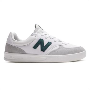 Imagem de Tênis New Balance Ct300 v3 Masculino, 43, Branco, Verde