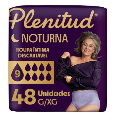 Imagem de Plenitud Roupa Íntima Noturna para Incontinência G/XG 2X24-48 Un