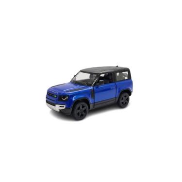 Imagem de Miniatura Land Rover Defender Azul 1:36 - Kinsmart