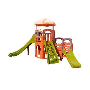 Imagem de Playground Dino Play Freso com Escorregador Curvo e Escalada